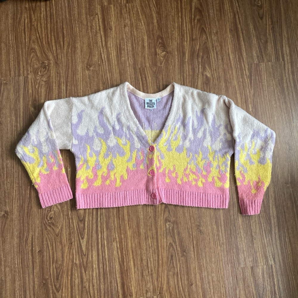 Ragged Priest Flame Sweater